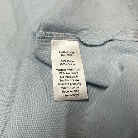 ATM Anthony Thomas Melillo NWT Classic Jersey Polo Blue Size XL Short Sleeve - Picture 9 of 12